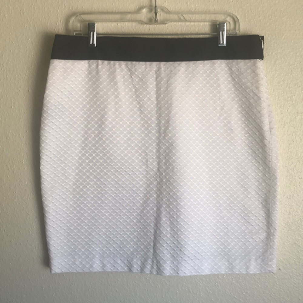 Worthington White Mini Bodycon Skirt